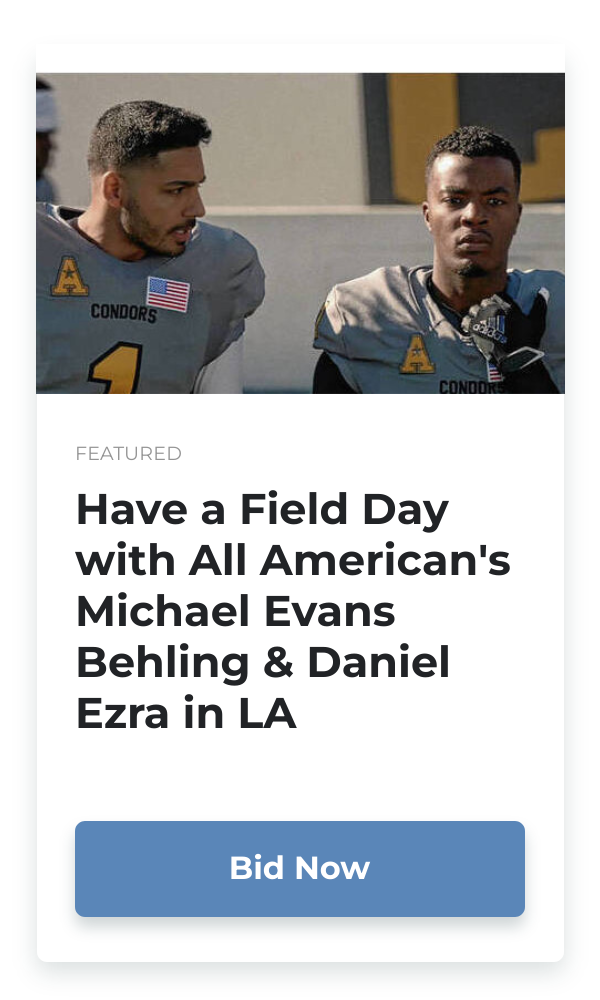 Have a Field Day with All American's Michael Evans Behling & Daniel Ezra in LA