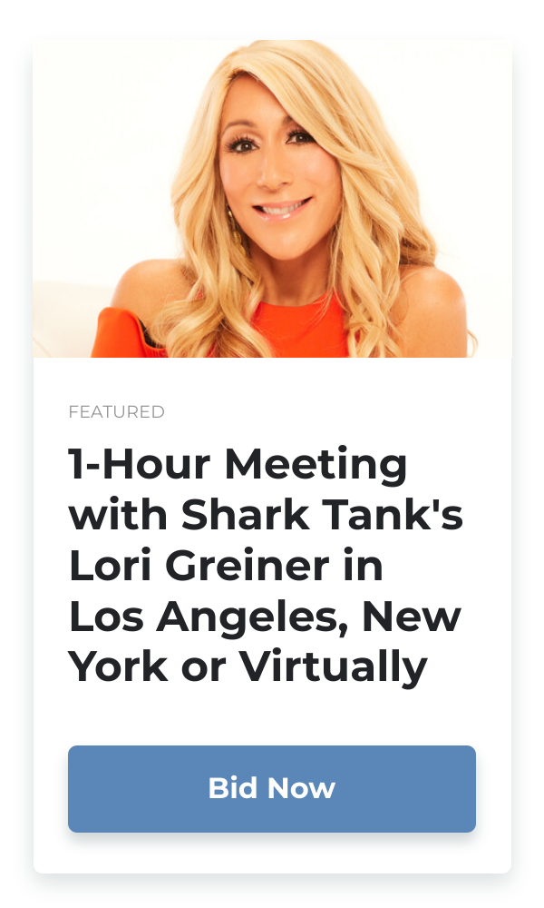 1-Hour Meeting with Shark Tank's Lori Greiner in Los Angeles, New York or Virtually