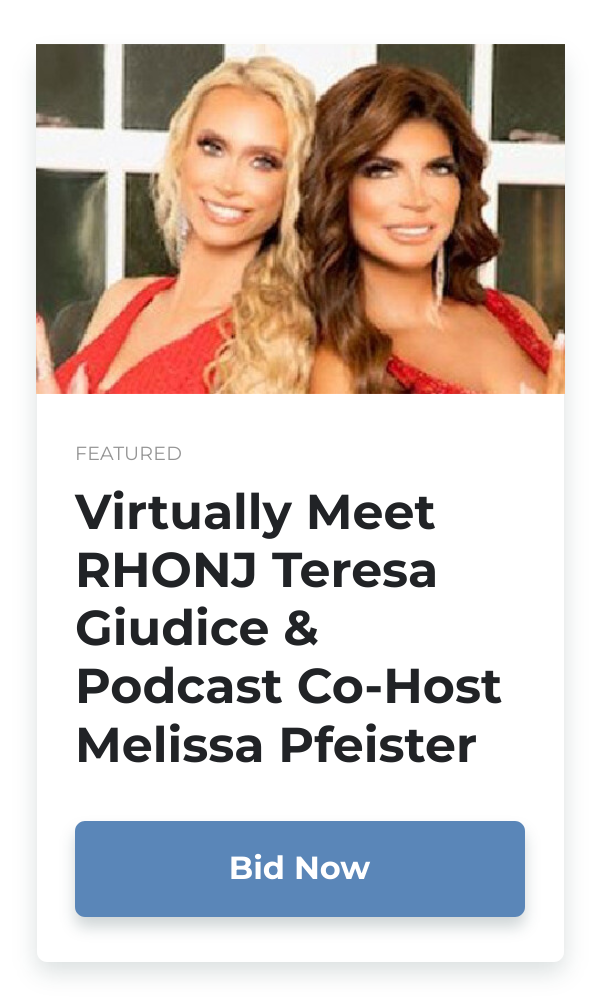 Virtually Meet RHONJ Teresa Giudice & Podcast Co-Host Melissa Pfeister