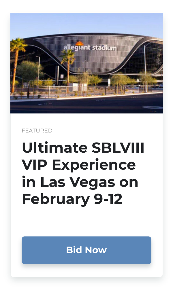 Ultimate SBLVIII VIP Experience in Las Vegas on February 9-12