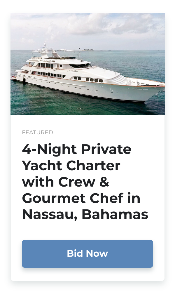 4-Night Private Yacht Charter with Crew & Gourmet Chef in Nassau, Bahamas