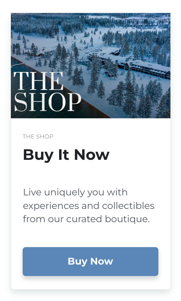Featured in The Shop
